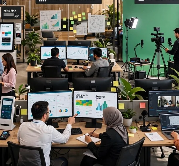 แดชบอร์ดข้อมูล GOFLOW — User Growth และ Data Analytics