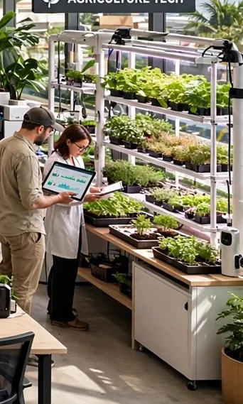 GOFLOW Agriculture Tech — ห้องปฏิบัติการเกษตรแนวตั้ง (Vertical Farming Lab)