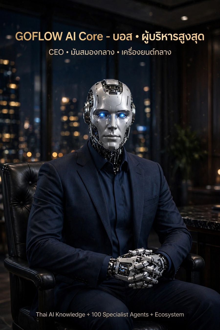 CEO AI ผู้บริหารสูงสุดของ GOFLOW AI Core